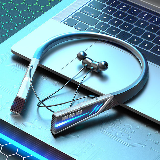 Écouteurs Bluetooth portés autour du cou