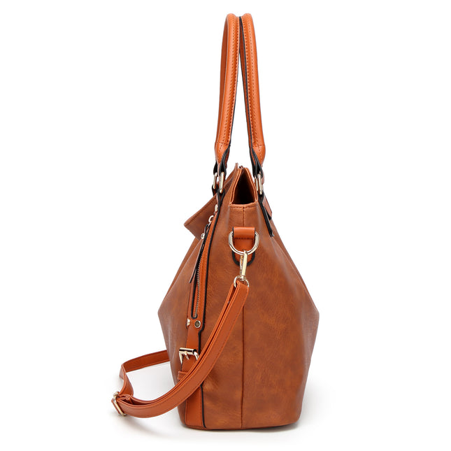 Vintage Leather PU Women's Tote Bag