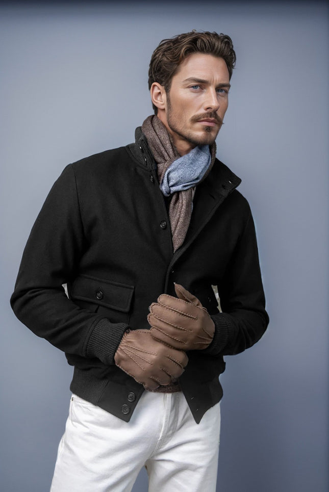 Men's Stand Collar Top
