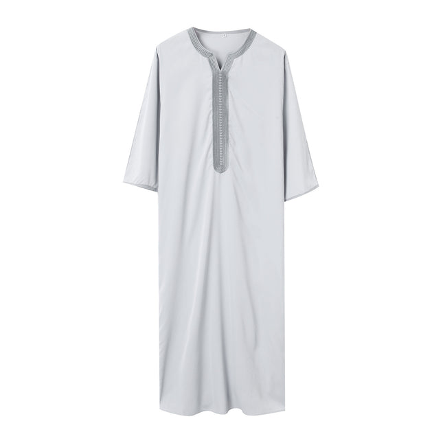 Men's Fashion Embroidered Robe