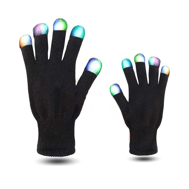 LED Colorful Luminous Magic Gloves