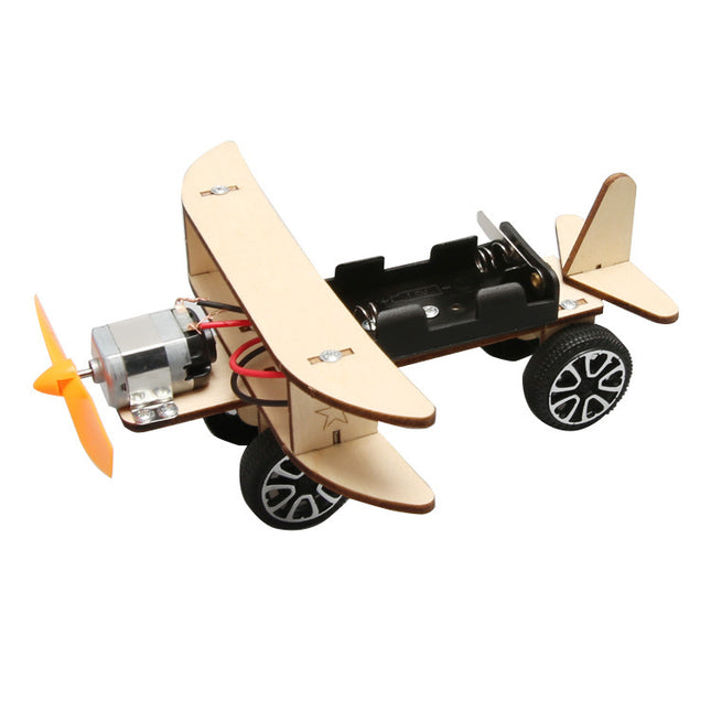 Wooden DIY Airplane Puzzle Kit