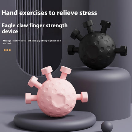 Fingerboard Hand Exercise Decompression Finger Press Ball