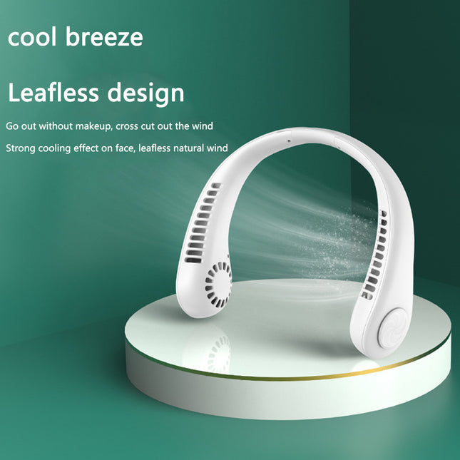 Portable 360° Neckband Fan