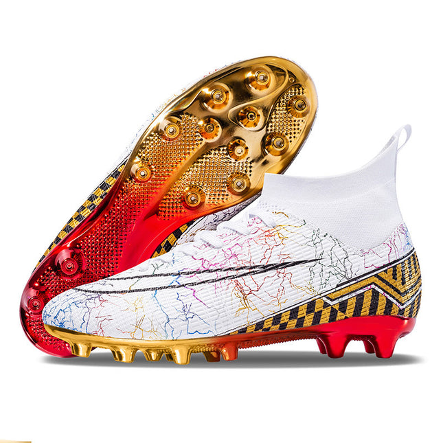 High-Top Soccer Shoes