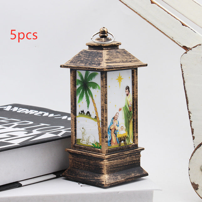 Santa Claus Snowman Light