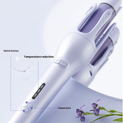 2-in-1 Automatic Hair Curler and Straightener
