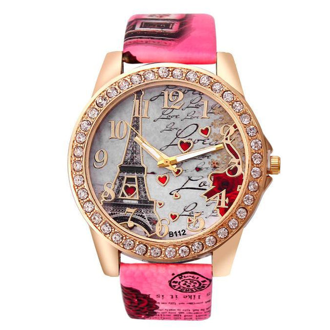 Women Girls Students Casual Wristwatch