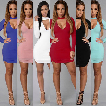 Long Sexy Slim Hip Dress