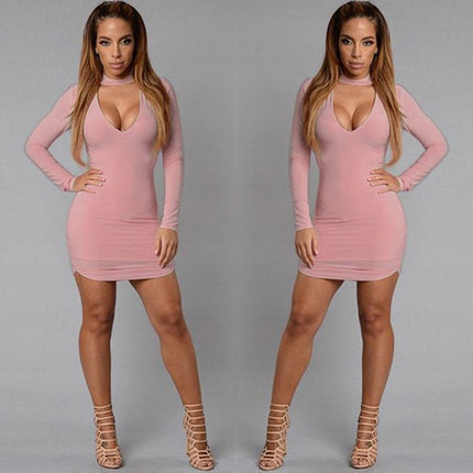 Long Sexy Slim Hip Dress