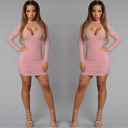 Long Sexy Slim Hip Dress