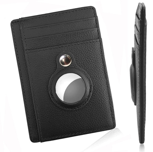 AirTag Anti-Theft Leather Wallet