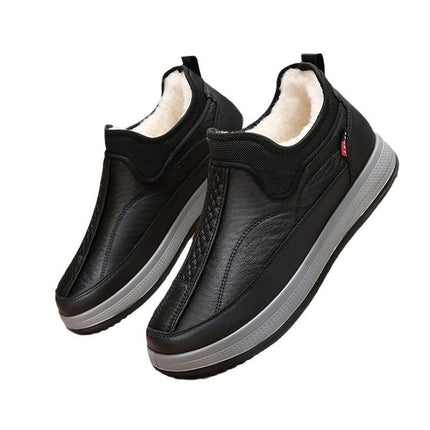Bottes de neige chaudes en polaire pour l'hiver