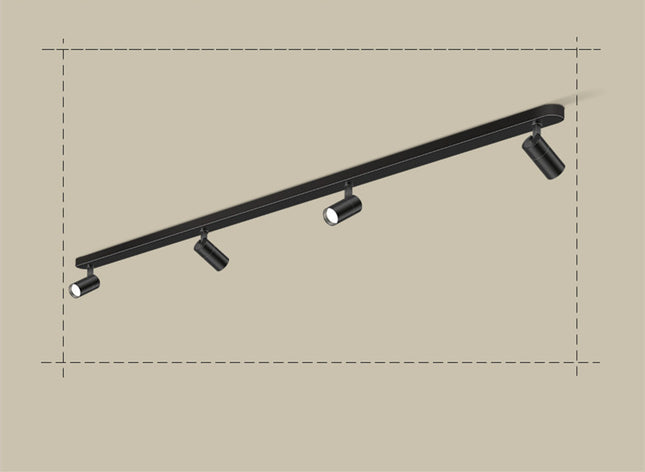 Commercial Guide Rail Ceiling Light