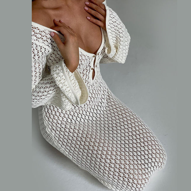 Swimsuit Blouse Sun-Proof Women's Skirt
