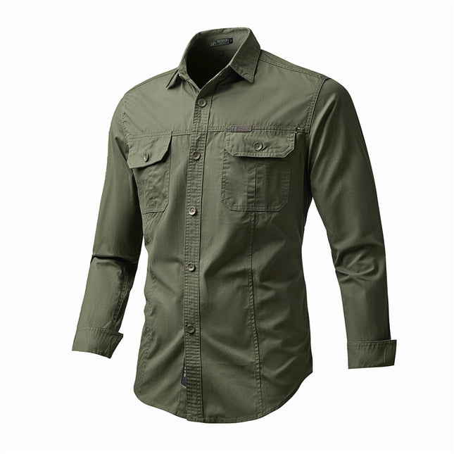Men's Plus Size Autumn Workwear Shirt