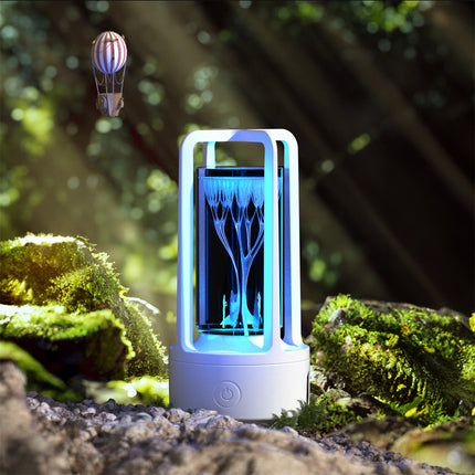 2-in-1 Acrylic Crystal Lamp &amp; Bluetooth Speaker