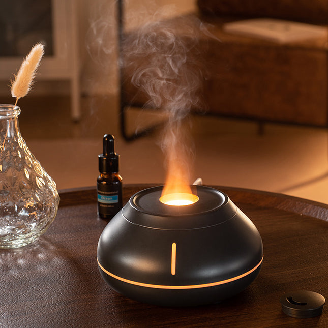 Flame Effect Aroma Humidifier
