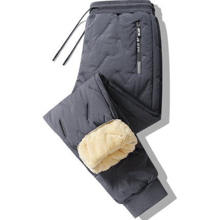 Winter Sweatwear Men Plush Fleece Sweatpants