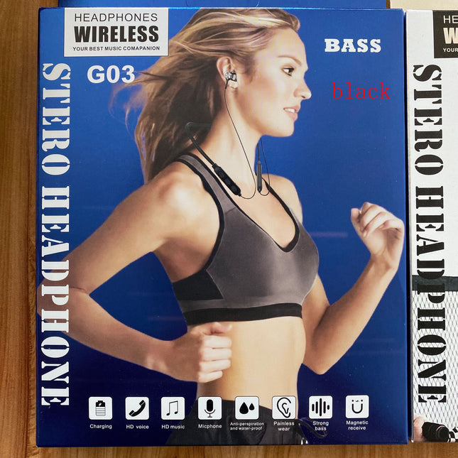Wireless Bluetooth Hanging Neck Sports Earphones