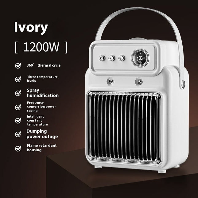 1200W 2-in-1 Efficient Room Heater & Humidifier