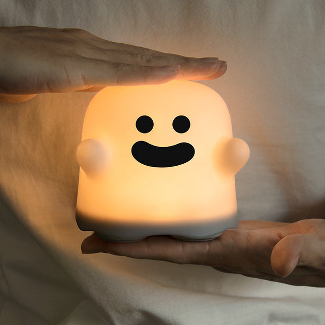 Home Decor Silicone Night Light Bedside Lamp LED Touch Sensor