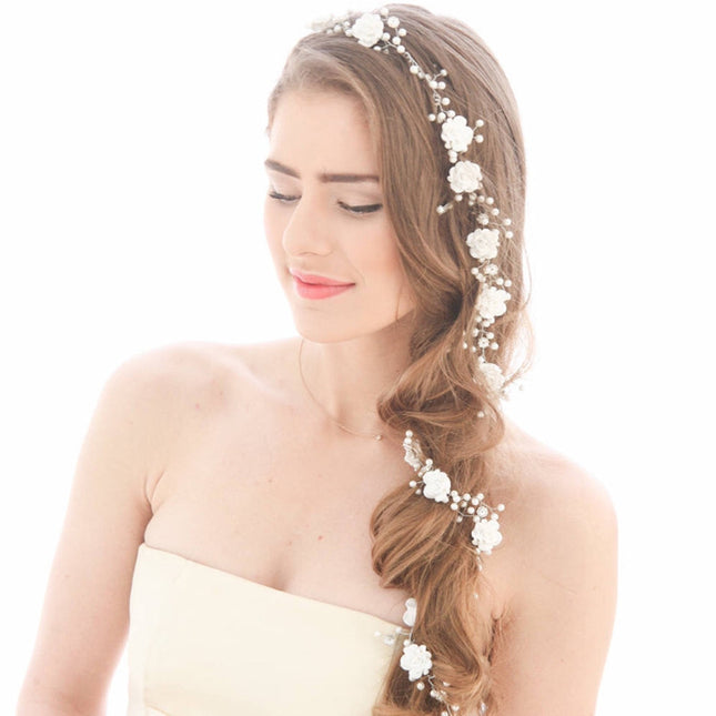 Bride's Wedding Chain Hair Jewelry