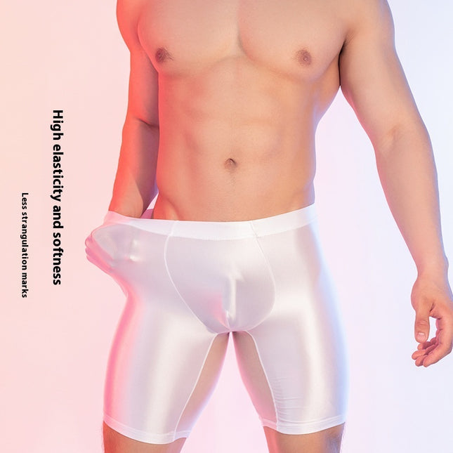 Glossy Ice Silk Shaping Leggings