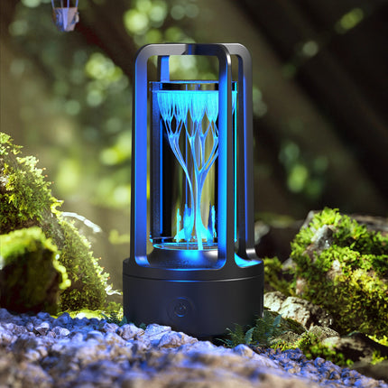 2-in-1 Acrylic Crystal Lamp &amp; Bluetooth Speaker