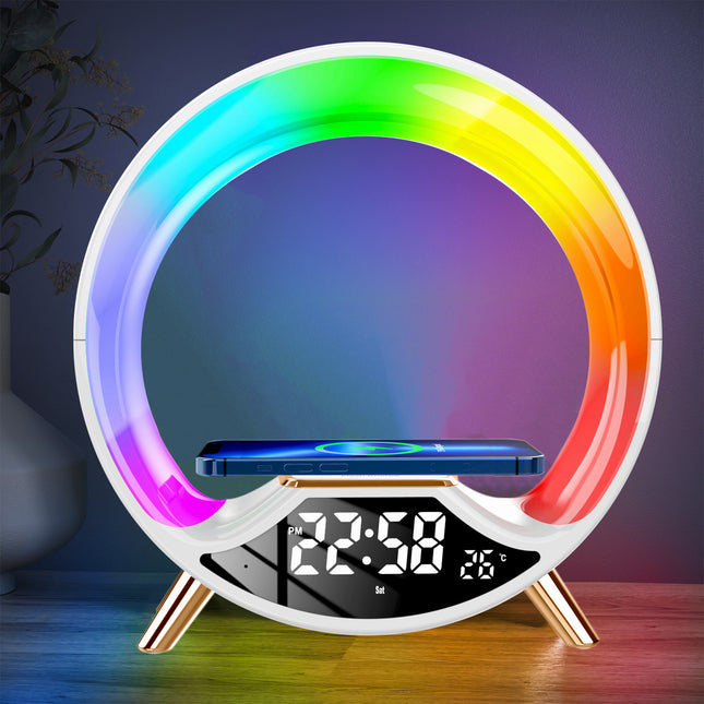 O Light 3-in-1 Wireless Charger & Bluetooth Speaker