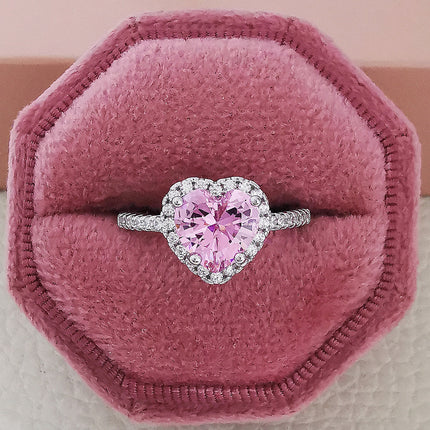 Luxury Multicolor Charm Cubic Zirconia Wedding Rings