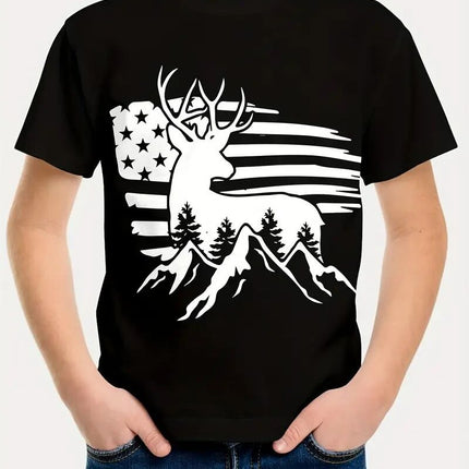 Men's Printed Short-sleeved T-shirt