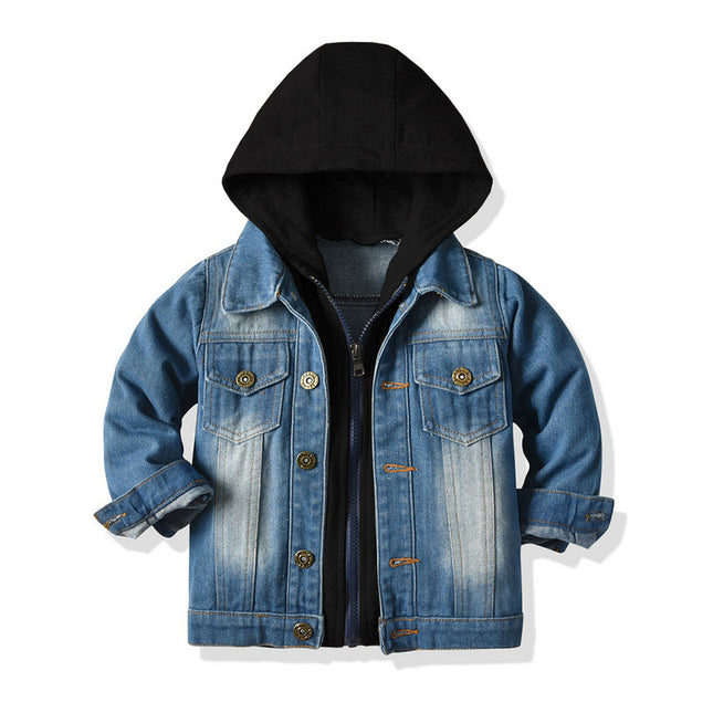 Children's Hooded Fashion Casual Top
