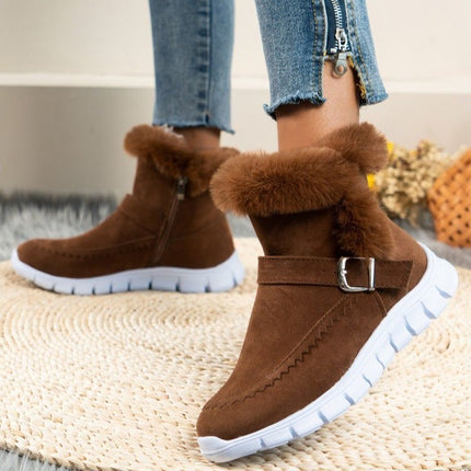 Women's Plush Snow Boots