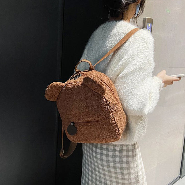 Bear Shaped Backpack