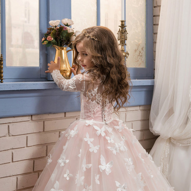 Princess dress flower girl dress