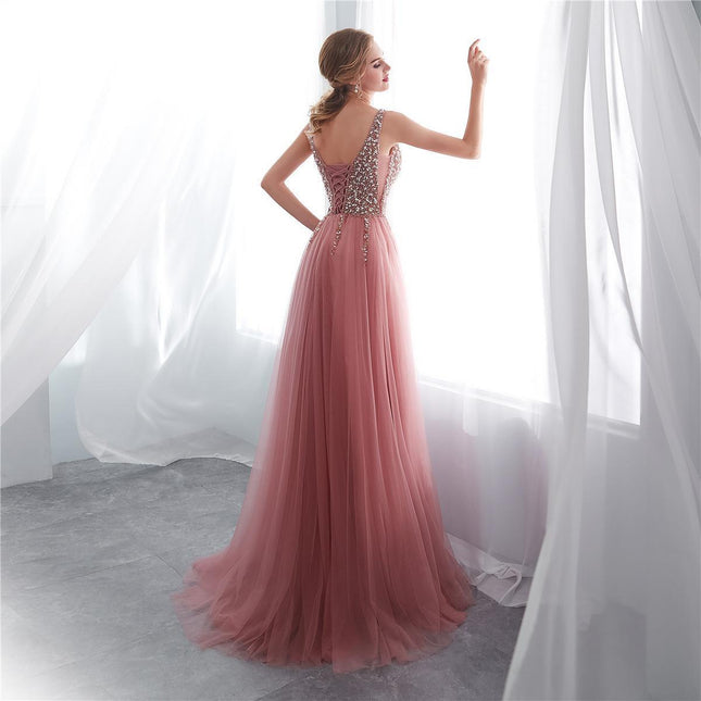 Prom V-Neck Dress
