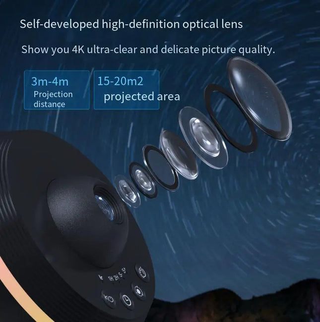 13-in-1 Galaxy Projector Lamp
