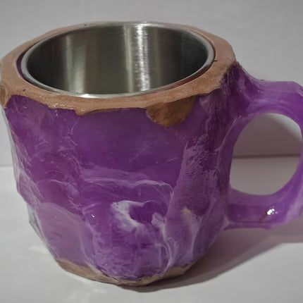 400ml Resin Mineral Crystal Coffee Mugs