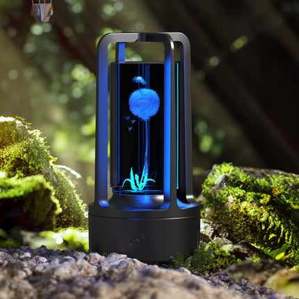 2-in-1 Acrylic Crystal Lamp &amp; Bluetooth Speaker