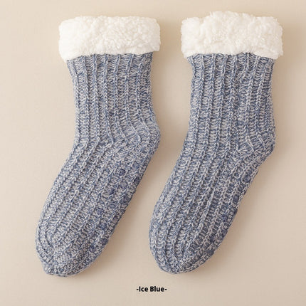 Chaussettes de neige épaisses et chaudes résistantes au froid
