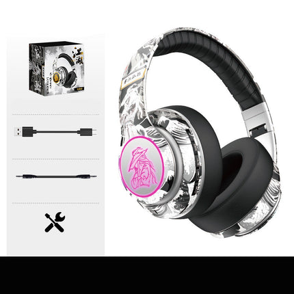 Écouteurs Bluetooth à serre-tête avec basses puissantes