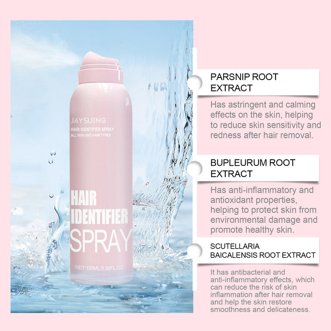 Face Shaving Hair Identifier Spray