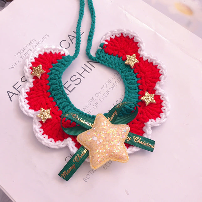 Collier en laine pour animaux de compagnie