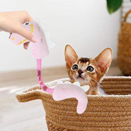 Cat Toys Cat Chew Toy For Teeth Cleaning Catnip Rope Toys For Cats Springs Cat Toy Interactive Cat Kicker Toys For Indoor Cats