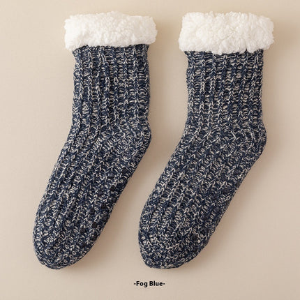 Chaussettes de neige épaisses et chaudes résistantes au froid