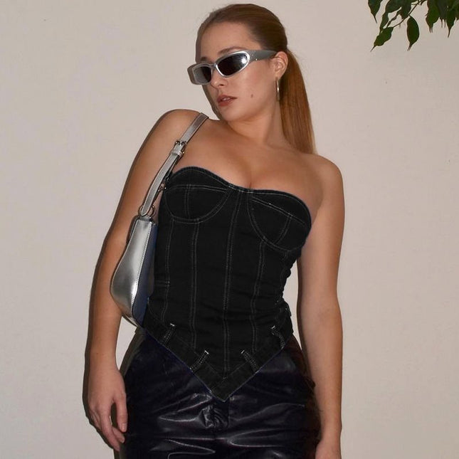 Outerwear Chest-wrapped Vest