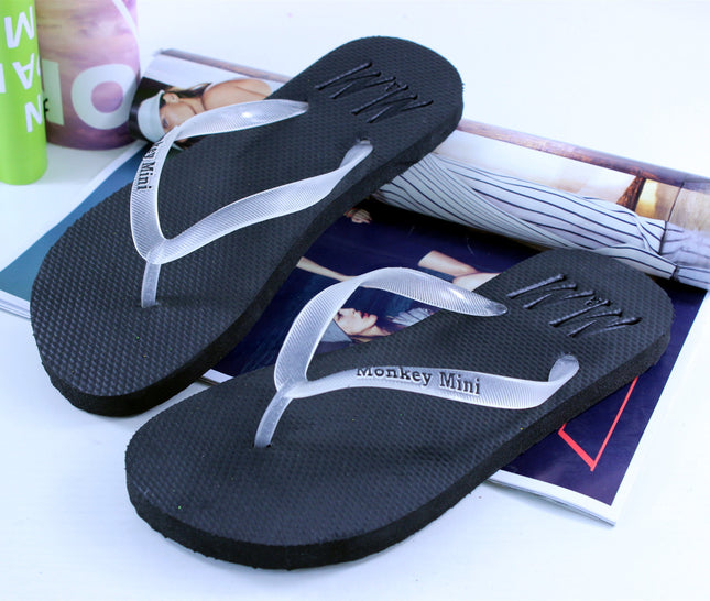 Summer Lovers' Shining Flower Slippers