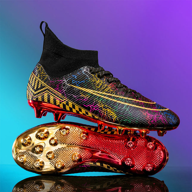 High-Top Soccer Shoes