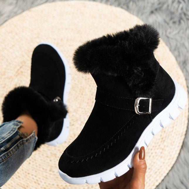 Women's Plush Snow Boots